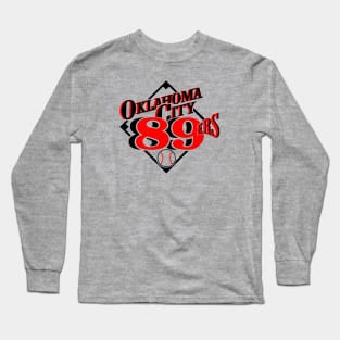 Defunct Oklahoma City 89ers Baseball Long Sleeve T-Shirt